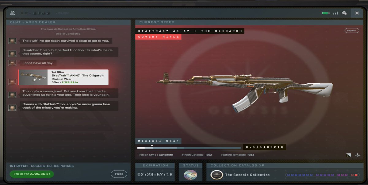 233 euros is it worth? 

#CS2