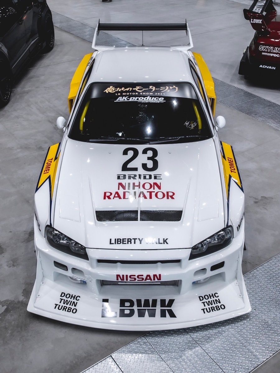 LB-ER34 Super Silhouette SKYLINE 🏎️LIBERTY WALK JDM MACHINE