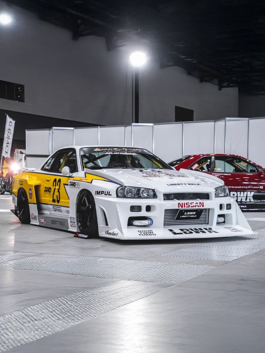 LB-ER34 Super Silhouette SKYLINE 🏎️LIBERTY WALK JDM MACHINE