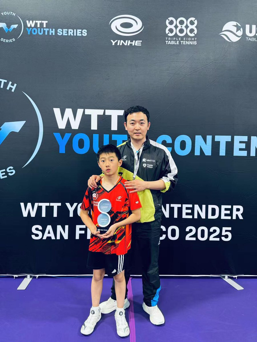 Meet William Jin, one of the most promising young talents in US table tennis. 2000+ rating. Podium finishes. Mindset built for growth. 🌟

Read more → blog.paddlepalace.com/2025/09/meet-w…
#TableTennis #USATT #RisingStar