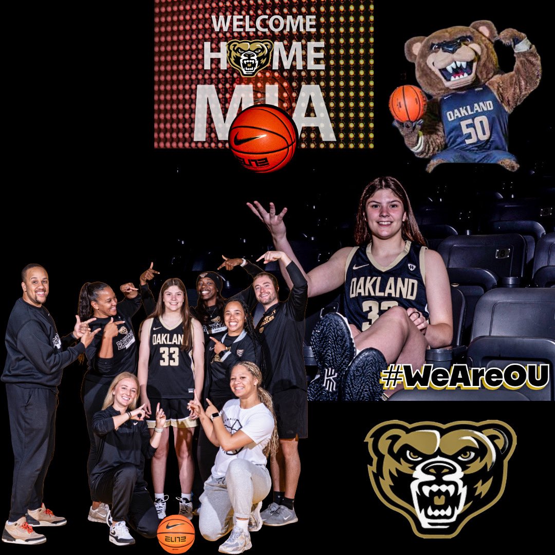 Big ⬆️’s to Oakland Women’s Basketball Fam for the fun day and a ‘GRRRRREAT’ visit! #GoGRIZZ🐻 <a href="/Coach_Newell1/">Keisha Newell</a> <a href="/Coach_hill7/">Jon Hill</a> <a href="/CoachLeesOU/">Coach Lees🏀</a> <a href="/maxinemoore__44/">Coach Max</a> <a href="/CoachMissaA/">Coach Missa Anderson</a> <a href="/grace_hilber/">Grace Hilber</a>