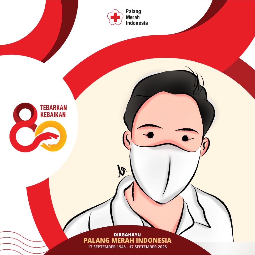 #HUTPMI80 #TebarkanKebaikan #PMISelaluBantu