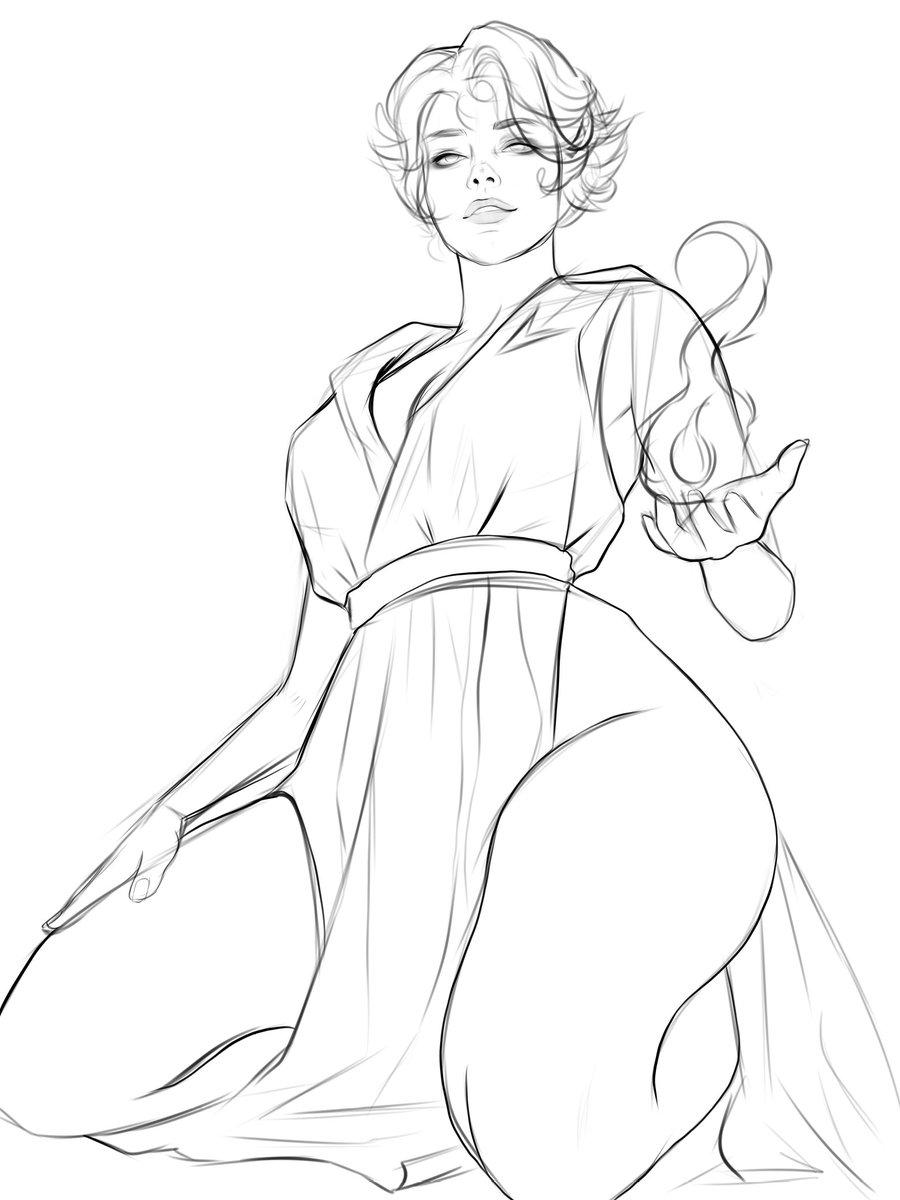 littlekittenAmy's tweet image. I&apos;m cooking again 🔥

I&apos;ll probably end up doing Trevor too 
#sypha #Castlevania #syphabelnades