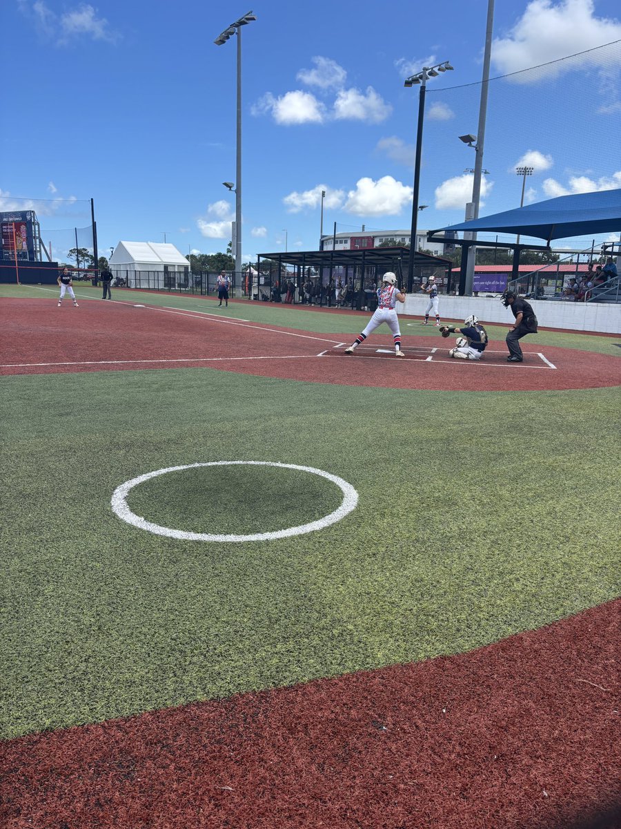GGaff2028's tweet photo. Many games played this past weekend at USSSA Mustangs Elite Qualifier. @USSSAFastpitch @usssaspacecoast #Rockgoldmanettagabriele https://t.co/PlrXtJfSw3
