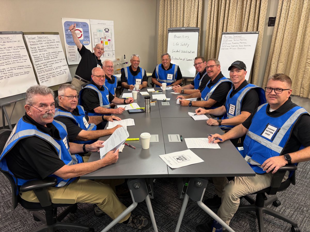 HolgersonJohn's tweet image. And so my acting career begins 🙂 #FEMA #NDEMU #PlanningP #video #emergencymanagement #trusttheprocess #disasterresponse #incidentmanagement