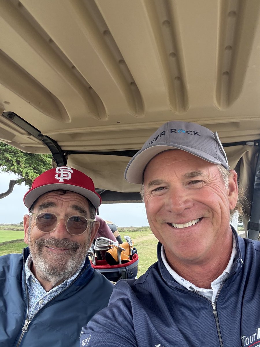 ScottMccarron's tweet photo. Got to play today at MPCC with my friend Huey Lewis. We used to play in the AT&amp;T together many years ago. He is one of the best guys I’ve ever been around!  This tournament the Golf Party by Peter Jacobson and Huey Lewis has been a blast so far. One more day to go. https://t.co/RJuVtKAZlN