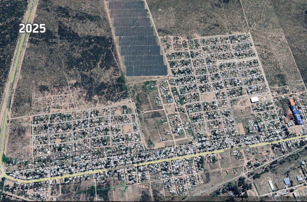 El representante de <a href="/alberto_rsaa/">Alberto R Saá</a> denunció hoy, abandono del  Barrio La Republica. 

Lastima que nadie le avisó que si analiza el proceso histórico satelital, que nos regala <a href="/googleearth/">Google Earth</a> entre 2015 y 2025, el candidato del exgobernador queda en claro off side cuando se aplica el