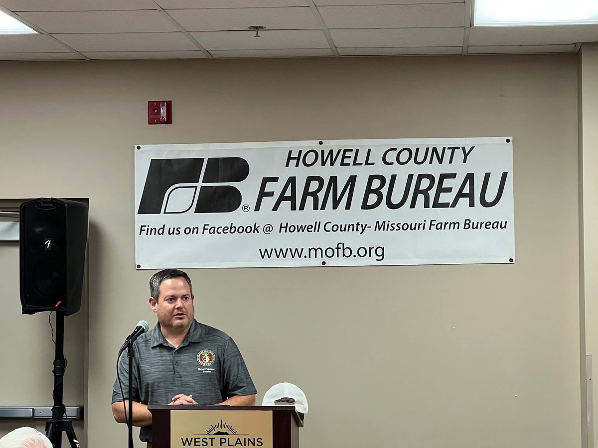 brad_hudson_'s tweet image. I’ve had a great time the past two nights here in God’s Country, spending time with folks in Howell and Texas Counties at the annual Farm Bureau meetings!

It was great seeing old friends and making new ones among the individuals who grow Missouri! #moleg #moag