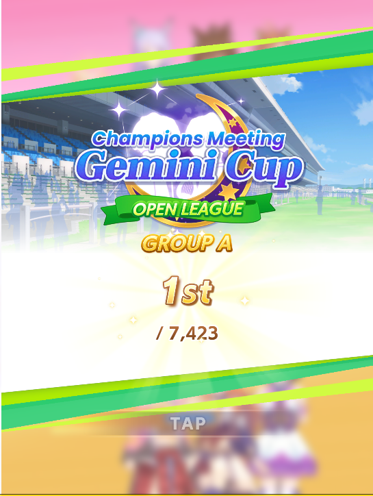 GinglyH's tweet photo. Well..
I thought I didn't train my Umas well for this Cup but was proven wrong and have 89% winrate at the end.
So much better than Taurus Cup I did

Not sure I will do Cancer Cup might skip and prepare for the next CM https://t.co/m9ZeTCLAF5