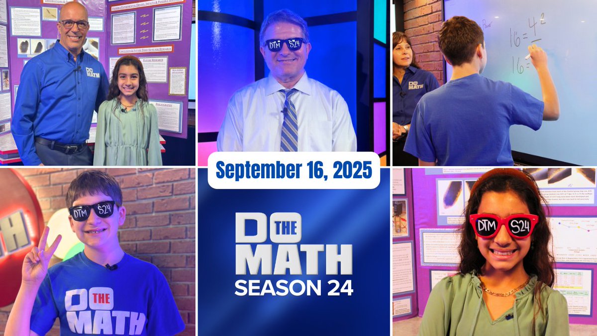 Liam, a 7th grader from Stonecreek Junior High joined us to do some math, and Alekha, a 7th grader from Peak to Peak Mountain Charter joined us to showcase her award-winning science fair project!

Check out the full episode here: youtu.be/0oXtD5TR5jU