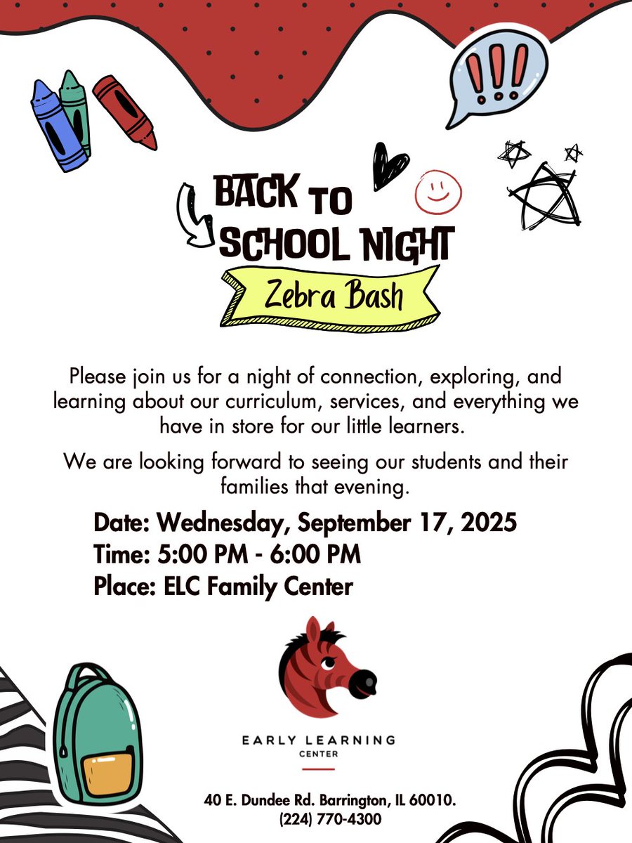 MsAcosta220's tweet image. See you tomorrow! #ZebraBash #BReal #BestPreschool