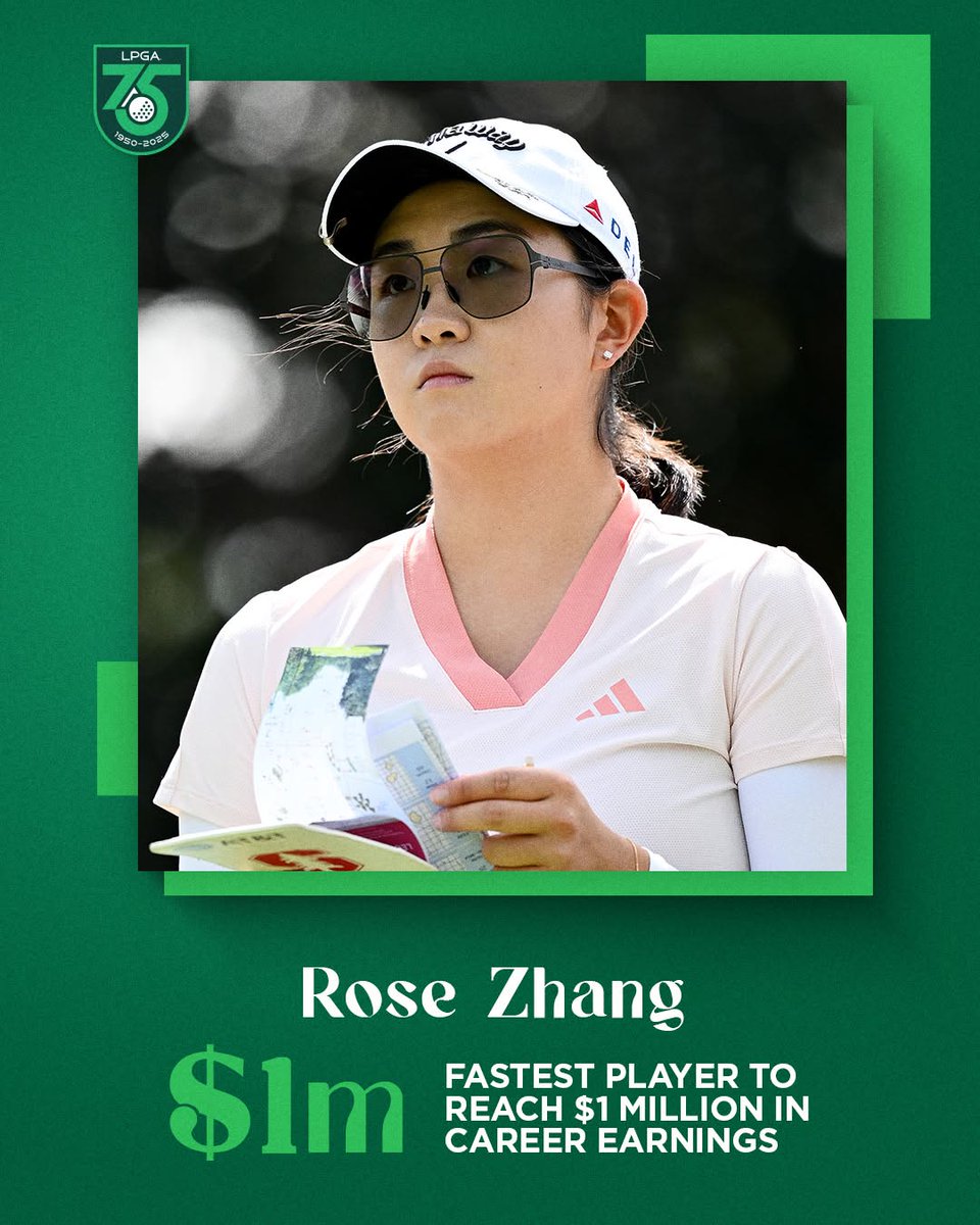 Congrats to 🌹
(📷:lpgatour)
#uswingmojing #rosezhang #LPGA  #Golf #GolfLife
