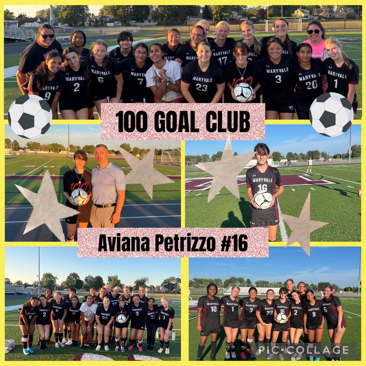 WELCOME TO THE 100 GOAL CLUB!!! A HUGE CONGRATS to Aviana Petrizzo on this incredible milestone! We are so proud of our #16!!!💯⚽️🥳