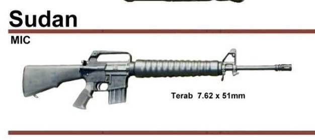 wingullshepard's tweet photo. @TheDecapitron Me recordo al rifle Sudanes "Terab" que es la continuación en la línea de copias ( del Iraní en este caso) https://t.co/MUbiX9vo0y
