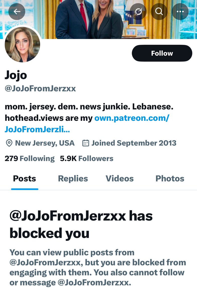 JoJoFromJerz's tweet image. Hey can you guys please report this fake account with nearly 6,000 followers which is impersonating me!
👇