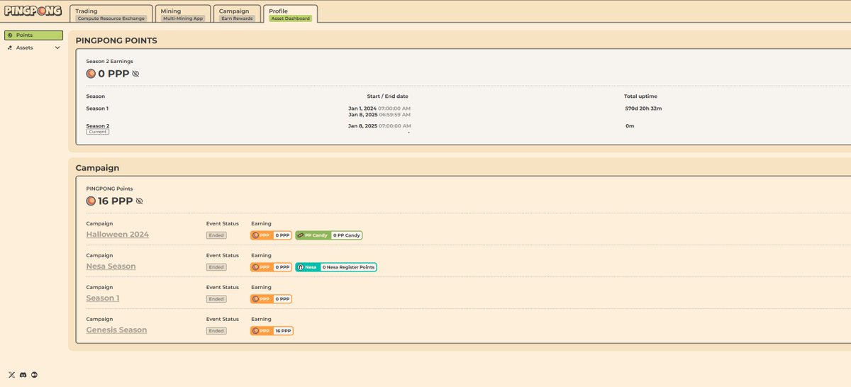 Genesis ✅ |
Season 1 ✅ |
Halloween ✅ |
Nesa ✅ → Now it’s time for Season 2 🏓🚀 PINGPONG never stops, PPP keeps stacking 🔥
<a href="/pingpongbuild/">PINGPONG</a>