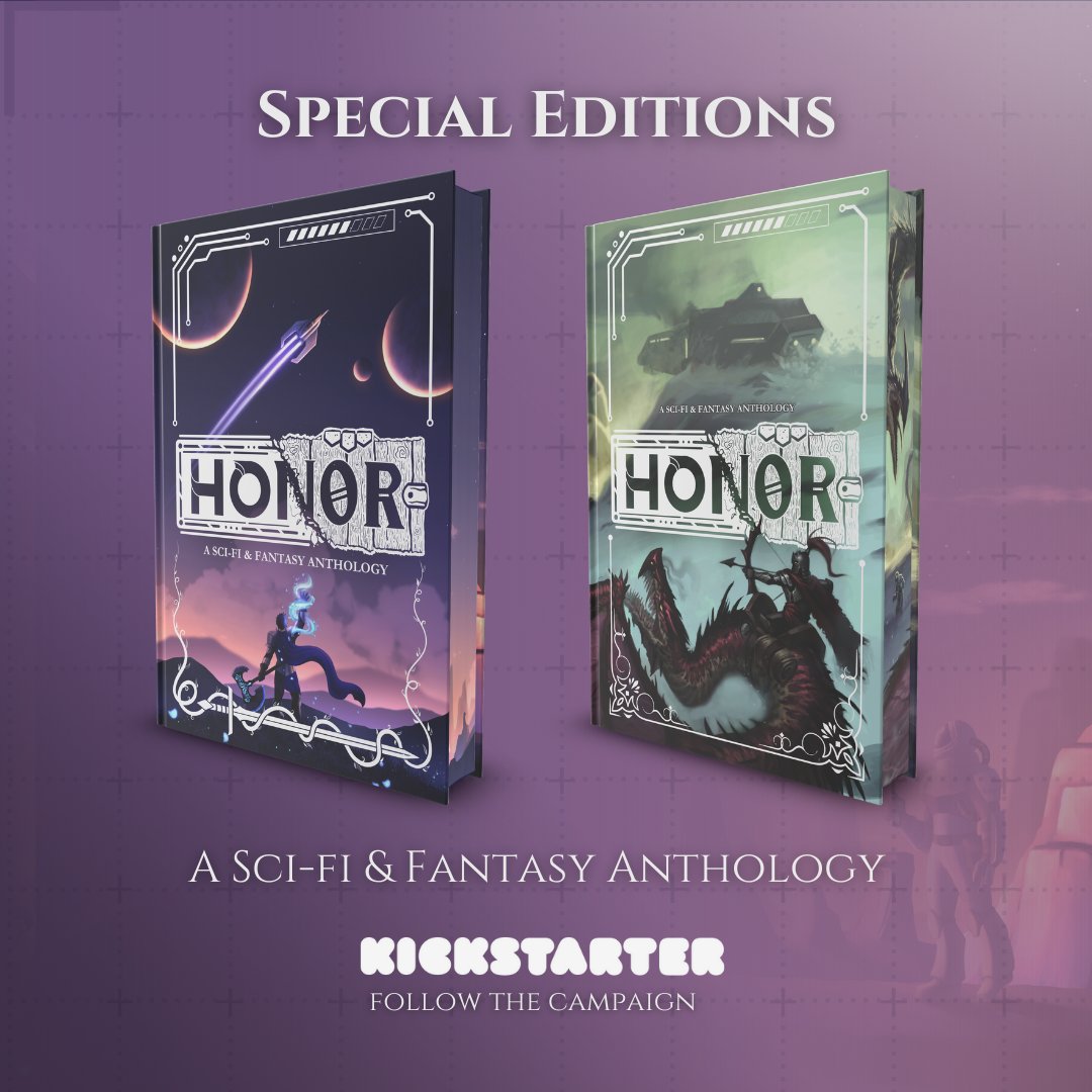 zsdiamanti's tweet image. I have some incredibly exciting news! One of my stories is being published in a Sci-fi &amp;amp; Fantasy Anthology called Honor.

Honor is an exciting new anthology from Golden Griffin Press, featuring twenty-two SF&amp;amp;F authors. Really, this thing is going to be special.

Find it InMyBio!