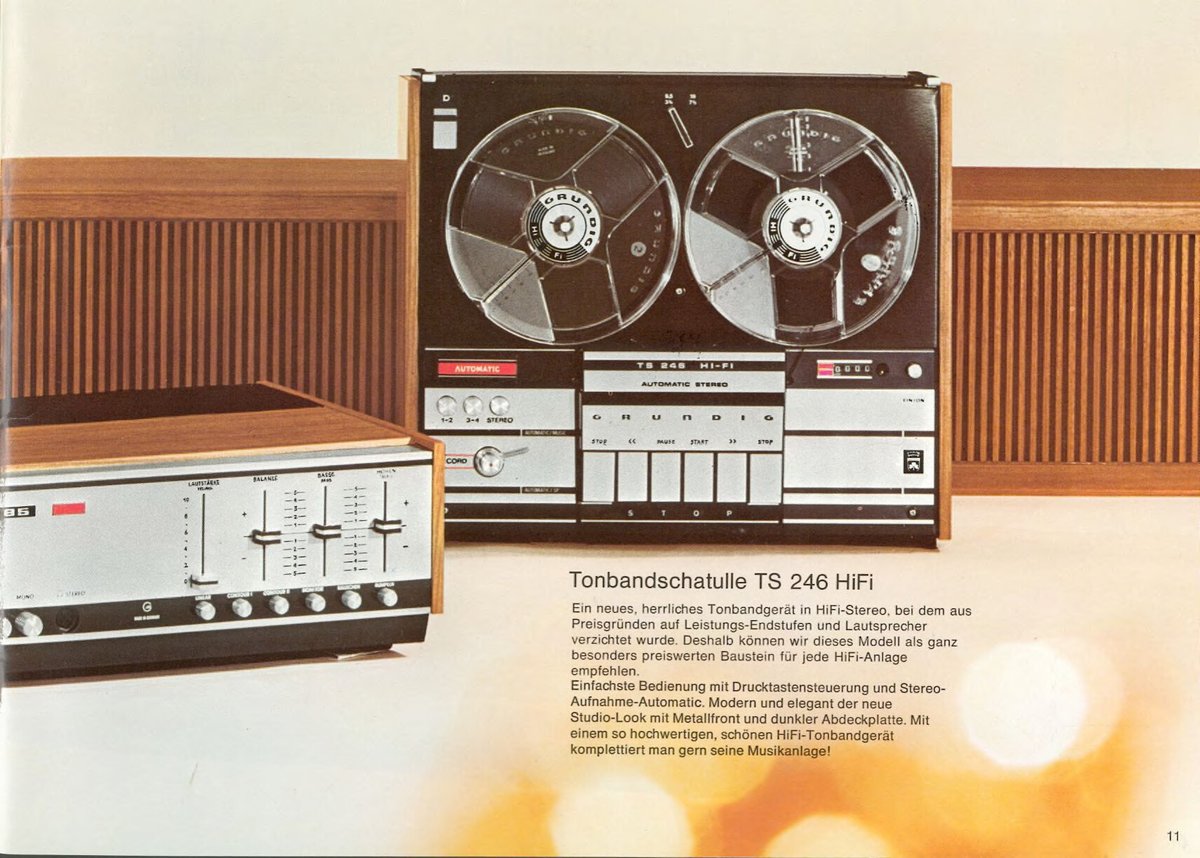 VintageMags's tweet image. Grundig Hifi Stereo Programm 1972.

#audiovisual #vintage
