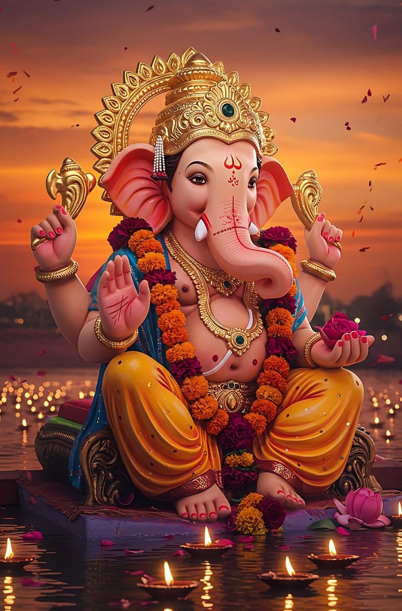 तुम्हीं विघ्नहर्ता, विनायक तुम्हीं हो..!
सदा निर्वलों के सहायक तुम्ही हों..!!

#ॐ_गं_गणपतये_नमः 🙏
