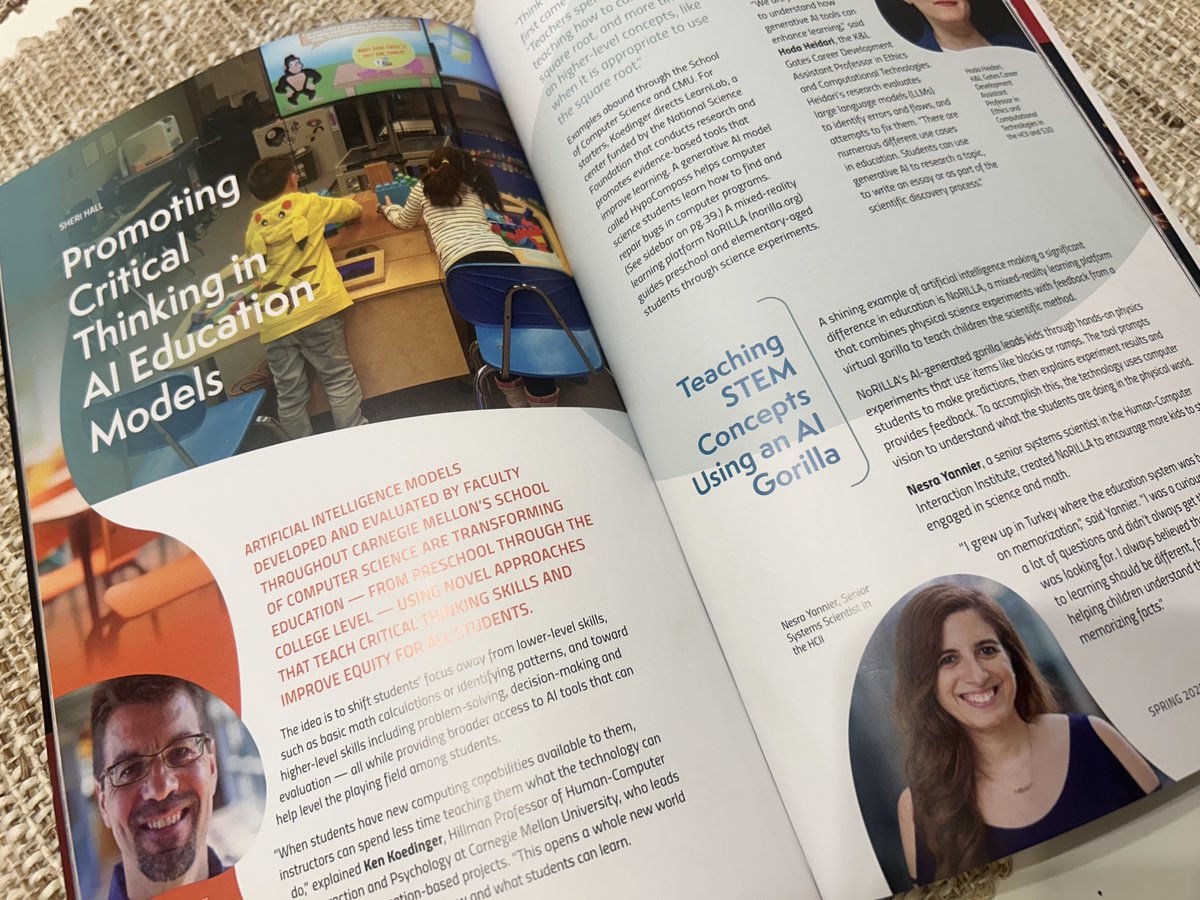 NorillaLearning's tweet image. Excited and grateful to be part of @CarnegieMellon&apos;s transformative ecosystem — thank you The Link Magazine for the highlight!

magazine.cs.cmu.edu/spirit-of-entr…