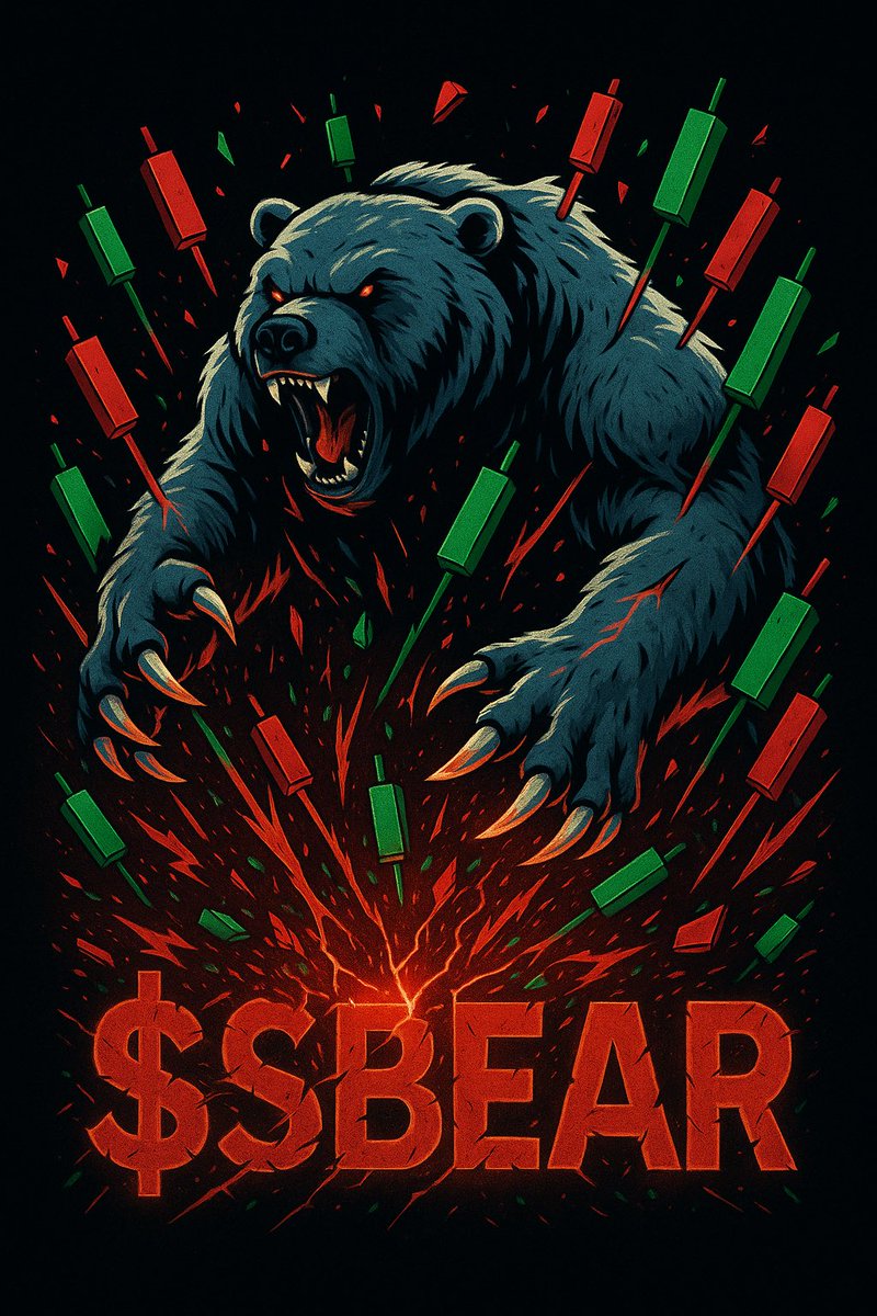 The weak chase green candles.
The herd fears red ones.
But the Savage Bear?
We hunt in both. 🩸

$SBEAR doesn’t wait for the market
We make the market move. 💥

#SavageBear #SBEAR #OnlyTheSavageSurvive

Website: sbearcoin.com