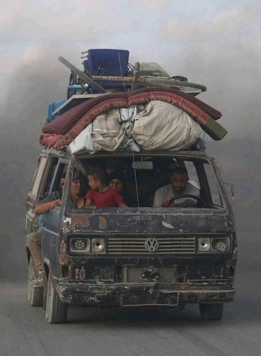 Tens of thousands of Gazans are struggling to flee Gaza City amidst unspeakable horrors, bombardment, suffering, hardships, and misery. Almost every single one is cursing out Hamas, cursing out supporters of Hamas, cursing out the ceasefire negotiations, wishing Hamas would cease