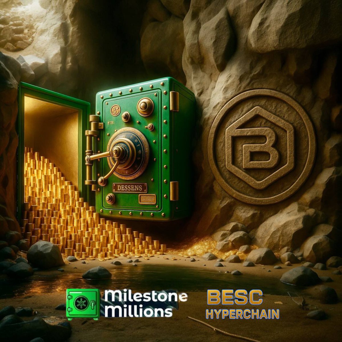 🚨 MSMIL Expansion 🚨

We’re going multichain! 🌐 $MSMIL is coming to the #BESC #Hyperchain.

LP stays on #Bitrock 🏠

New LP coming on <a href="/BESCLLC/">BESC</a> 📈

Bridge connects both chains 🔗

No new supply — circulation remains fixed ✅

Bigger reach. More liquidity. Same strong