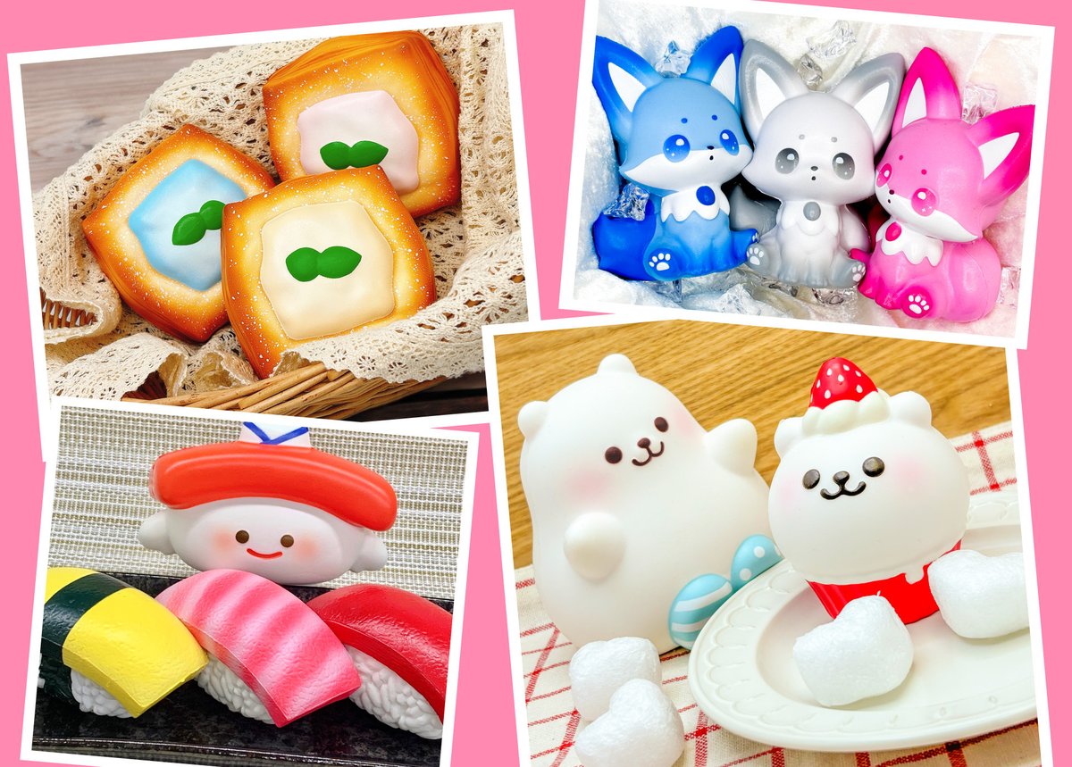 9/17（水）〜 NEW OPEN！ 🍑『MOOOSH SQUISHY』🍑 ＼ さわって楽しむ