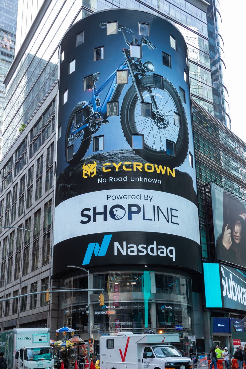 ✨CYCROWN Lights Up Times Square! ✨
CYCROWN debuts in Times Square, showcasing our“No Road Unknown" spirit on a global stage.

#CYCROWN #TimesSquare #MilestoneMoment #EbikeLife #NewYork #RideCYCROWN