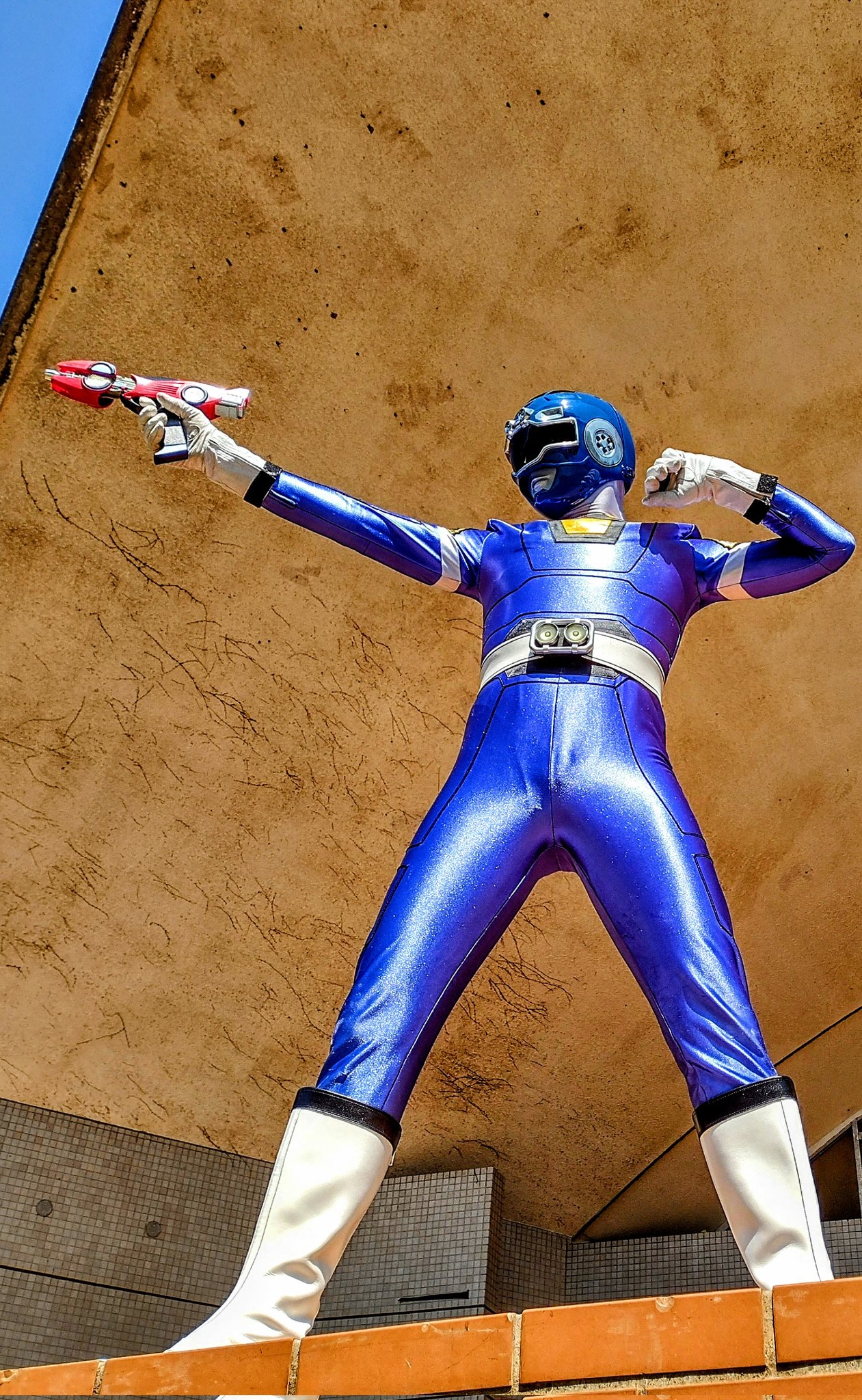 パワーレンジャーターボブルー　ターボカート剣激走戦隊カーレンジャー ブルー パワーレンジャーターボブルー ターボカート 剣激走戦隊 カー