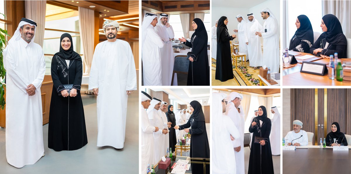 اجتماع مثري مع سعادة الشيخ فيصل بن ثاني آل ثاني وزير التجارة والصناعة القطري بحضور معالي قيس بن محمد اليوسف. زيارة مثمرة  إلى غرفة تجارة وصناعة قطر ولقاء سعادة الشيخ خليفة بن جاسم آل ثاني، رئيس  مجلس إدارة الغرفة، لبحث فرص التعاون بين البلدين