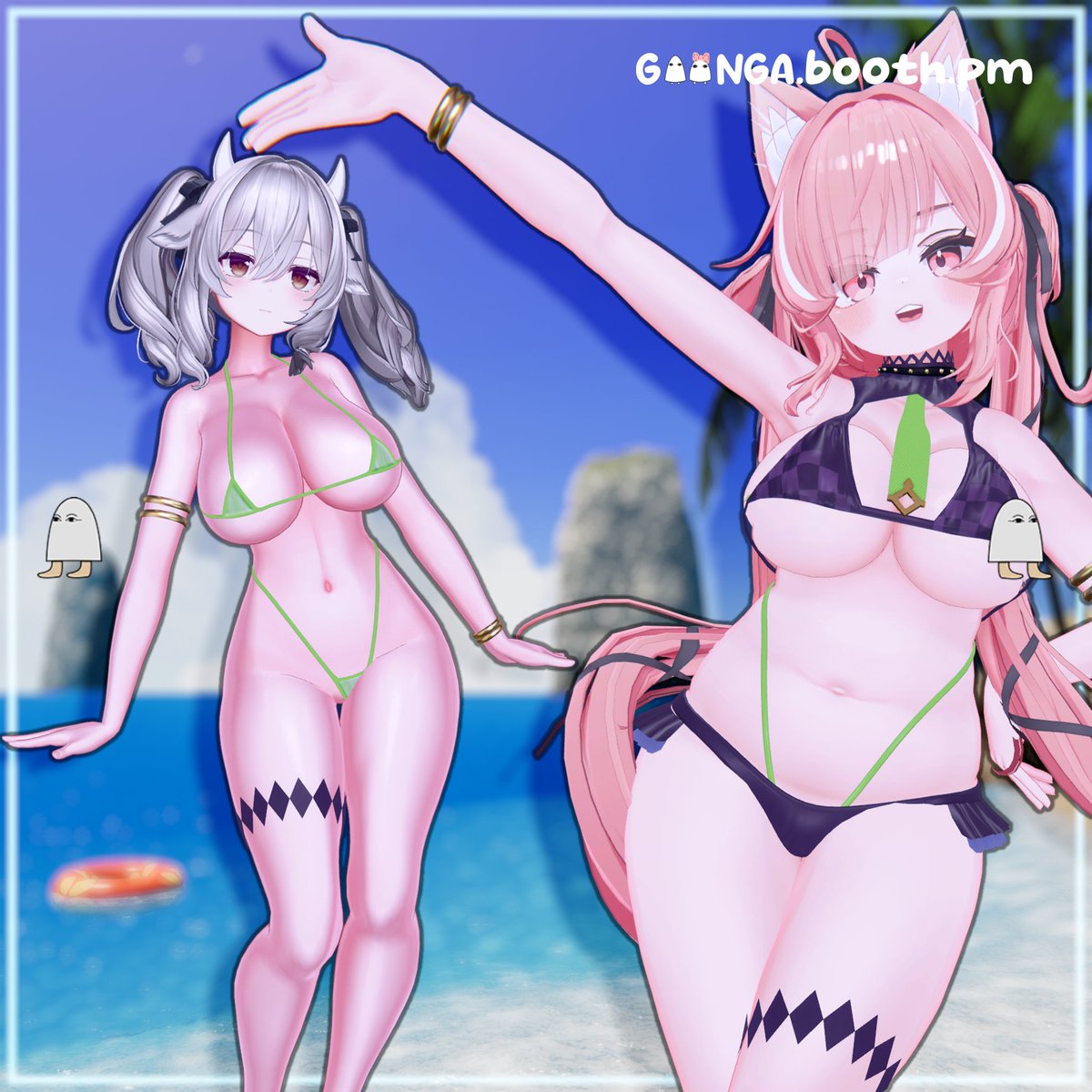 Goongas Serpent Bikini for VRC is now available!
Compatible with 10 avatars!
#VRChat #booth_pm #VRC

goonga.booth.pm/items/7422648