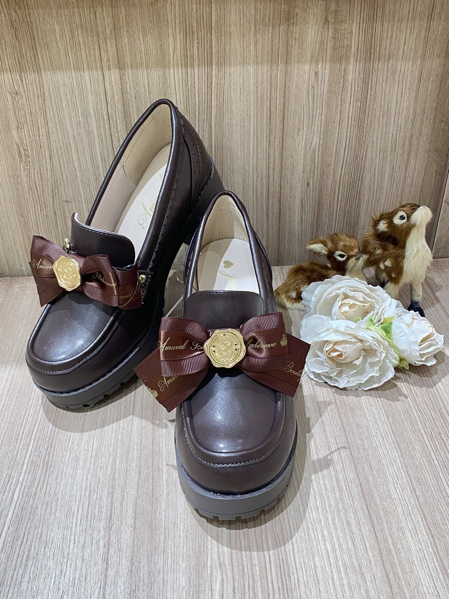 Donoban【アキロン×ドノバンコラボ】パールリボンローファー M パール