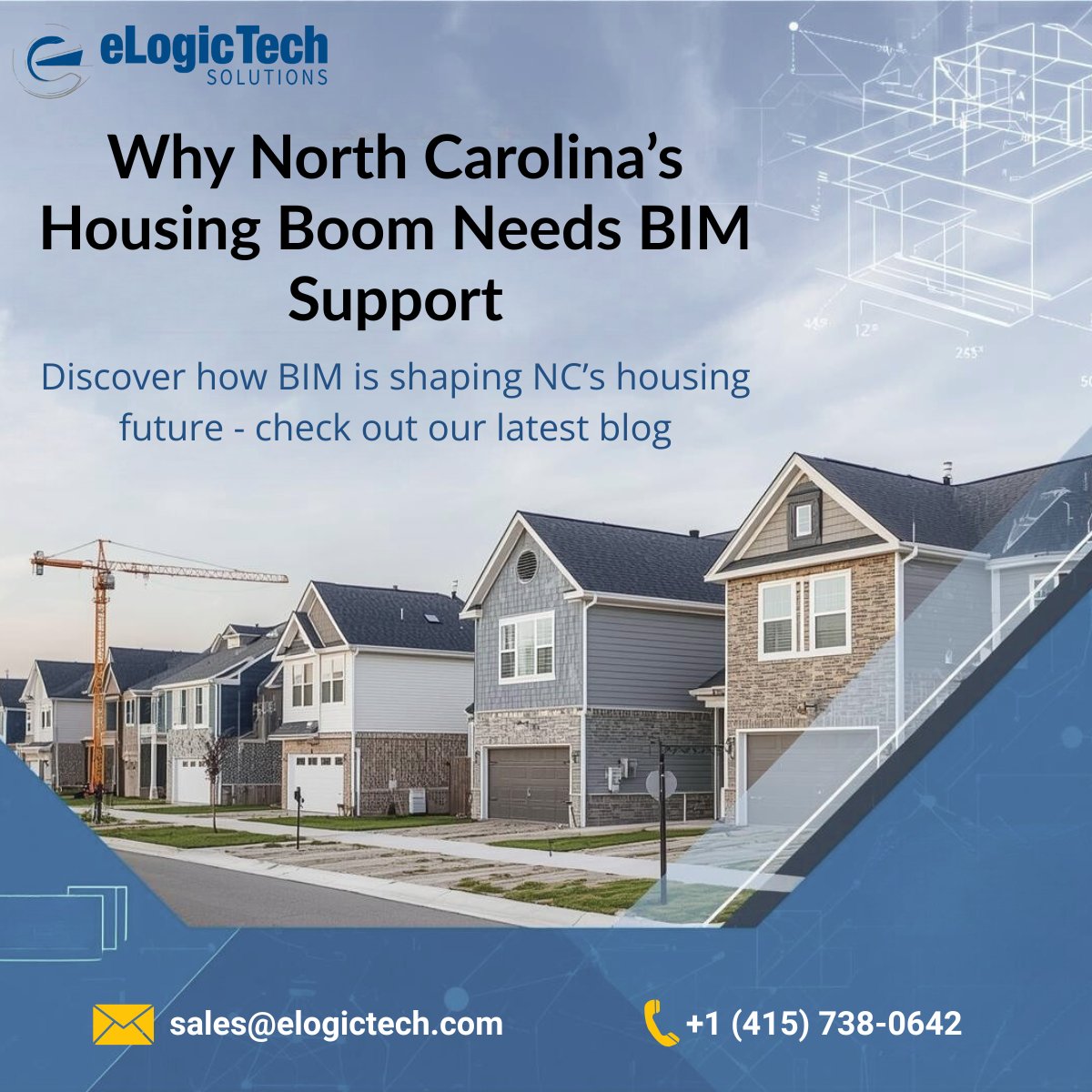 eLogicTechCAD's tweet image. North Carolina’s housing boom is here — but can construction keep pace?
BIM makes it possible with speed, accuracy &amp;amp; collaboration.
👉 Read how: [elogictech.com/blog/why-north…]
#BIM #Construction #housingboom #NorthCarolina  #elogictech