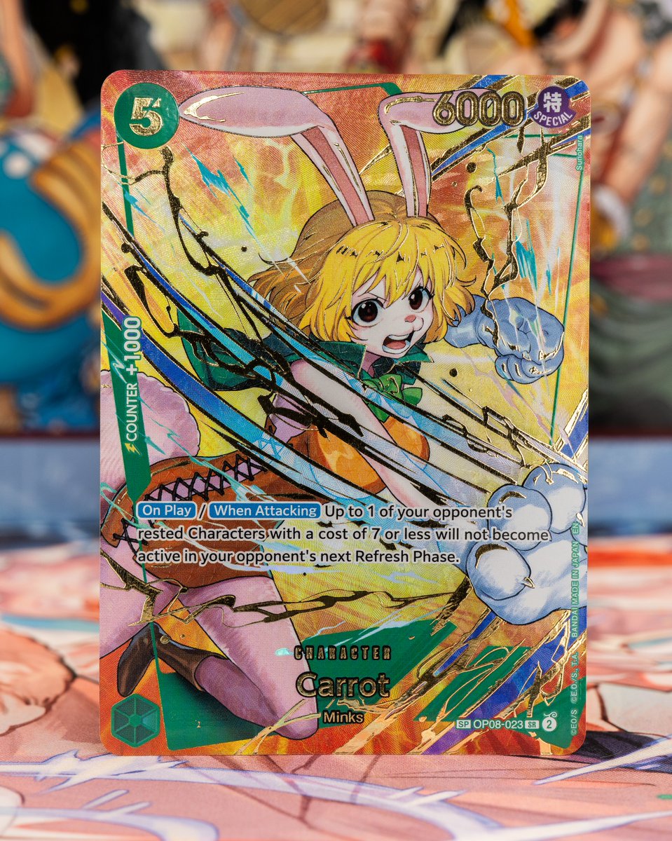 one piece card game carrot Carrot [Alternate Art] EB04-013 - Extra Booster Egghead Crisis EB04 [SUPER RARE] [Near Mint]