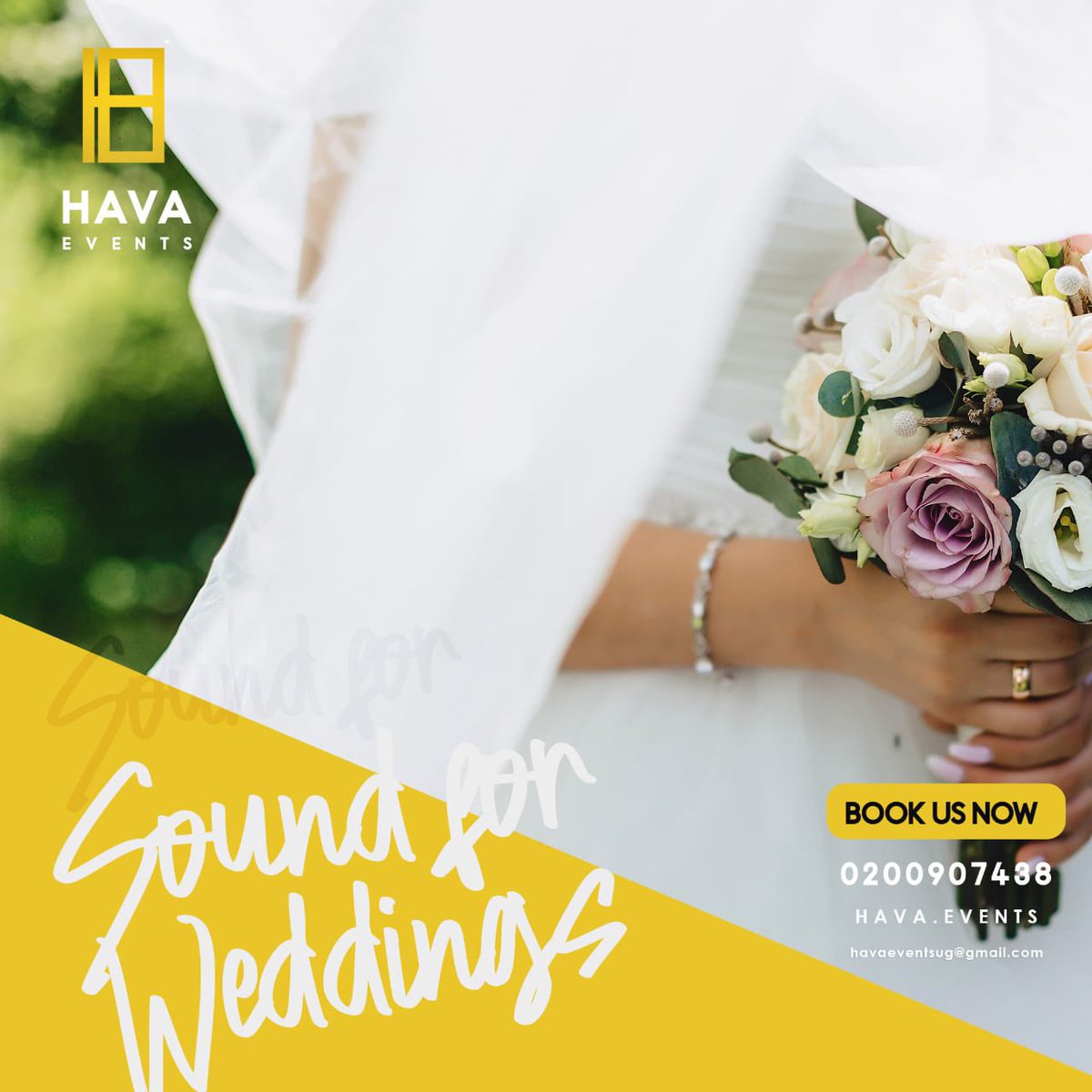 havaevents's tweet photo. "From 'I do' to the last dance-our sound keeps the celebration alive! Book now for wedding vibes that hit just right.
#HavaEvents On Sound
๐ 0200907438 https://t.co/JwuHLWvbpp