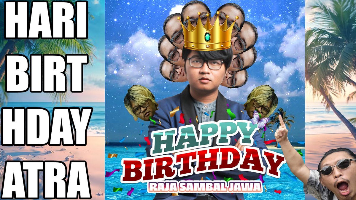 Malam ini pukul 8 malam, di channel Devlin &amp; Atra, kami akan merayakan ulang tahun <a href="/MC_Atra/">MC Atra</a> bersama-sama! 😁
Kalau ada yang ingin memberikan doa, ucapan, gambar, dan lainnya, bisa langsung ke link dikomentar ya! 😤 (Thanks gambar editannya Dyolow 😂)
youtube.com/live/pH1Ik8BA3…