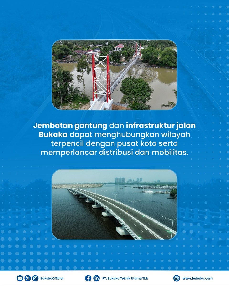 Indonesia adalah negeri kepulauan yang luas, dan perhubungan menjadi kunci penting untuk menyatukan daerah, masyarakat, hingga perekonomian.

Dari Boarding Bridge di bandara, Seaport Boarding Bridge di pelabuhan, jembatan dan infrastruktur jalan,...