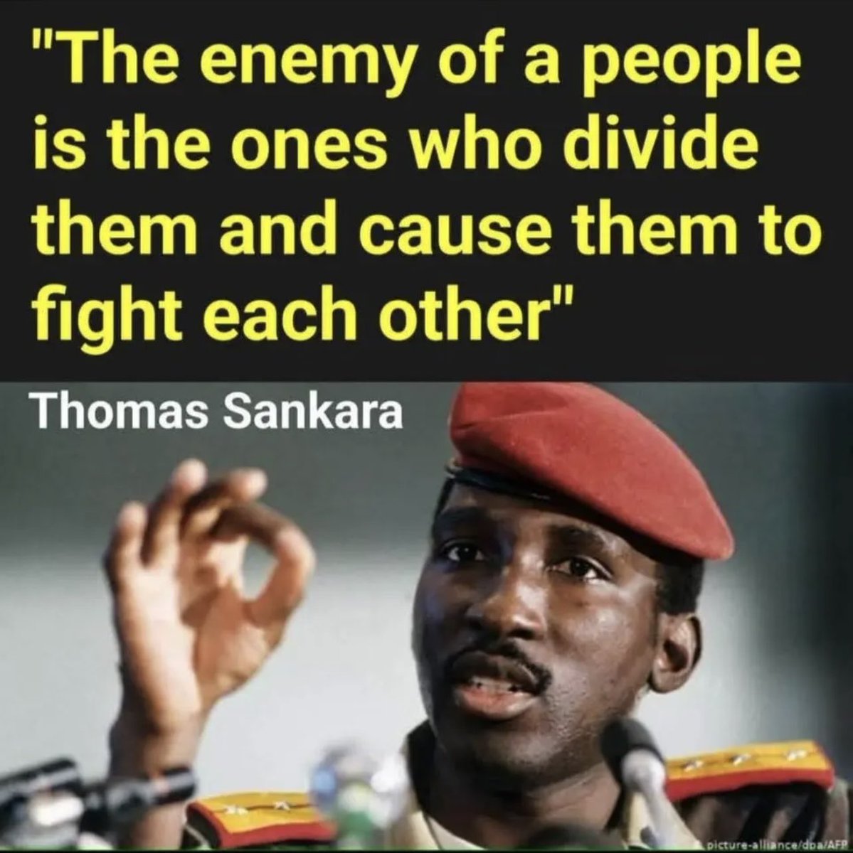 THOMAS SANKARA WAS RIGHT.