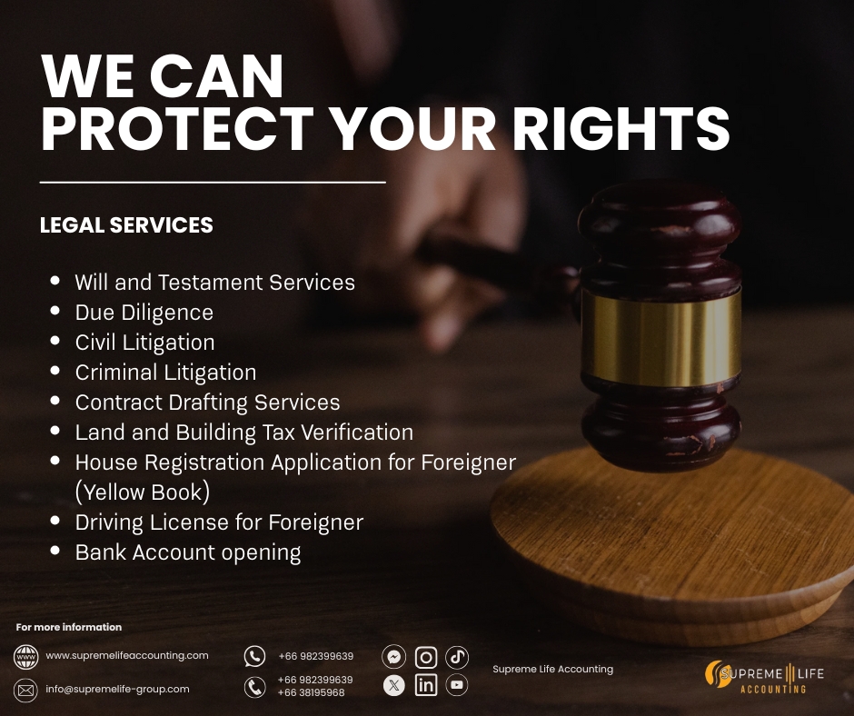 SupremeLifeAcc's tweet photo. Legal Services
---------------------- 
𝑩𝒐𝒐𝒌𝒊𝒏𝒈 𝑨𝒑𝒑𝒐𝒊𝒏𝒕𝒎𝒆𝒏𝒕 for more information Tel : 098 239 9639 , +66 38195968 
Website : https://t.co/U0RpLV4OyI
𝑪𝒐𝒏𝒕𝒂𝒄𝒕 : https://t.co/LT91F9vNDW https://t.co/1lKu6A2FCe