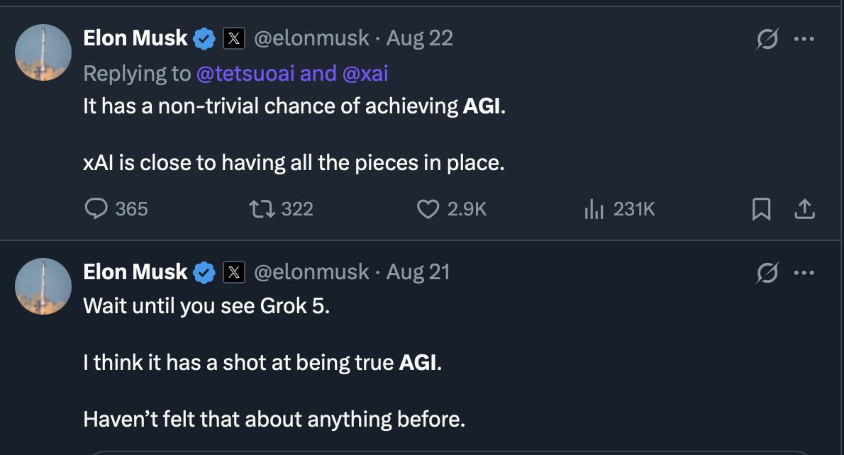 <a href="/elonmusk/">Elon Musk</a> <a href="/xai/">xAI</a> <a href="/grok/">Grok</a> didn't you already say that last month twice? so you did already think it