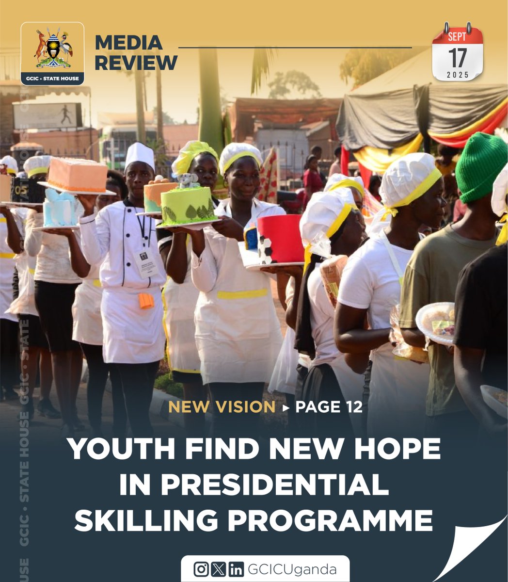 President Museveni initiated the free skilling programme to empower less educated and underprivileged youth in Kampala, with Kigoowa Skilling Centre now offering them hope and opportunities for a better future.

#GCICMediaReview