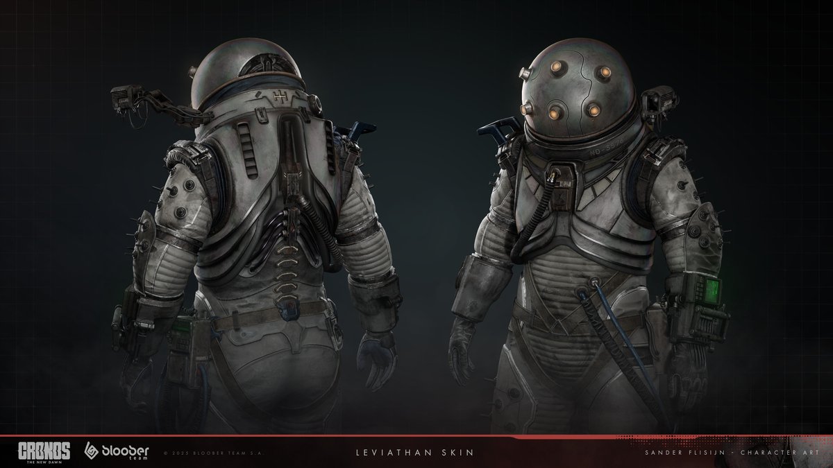 SanderFlisijn's tweet image. The Leviathan player skin is another asset I had the chance to work on for Cronos: The New Dawn. I was responsible for the in-game model and textures, based on the provided concept.

🔗 artstation.com/artwork/dyqzgA

#CronosTheNewDawn #Traveler #CharacterArt #BlooberTeam #ArtStation