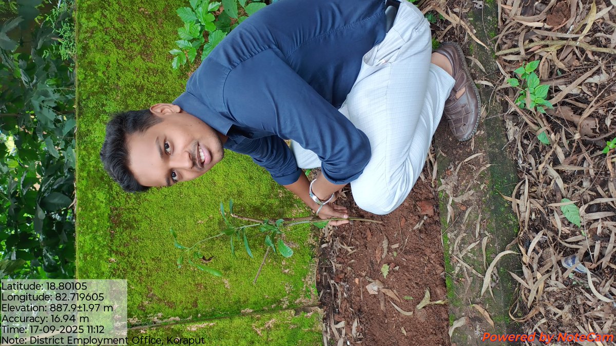 deexkoraput's tweet photo. *EPMKN 2.0 Odisha*
Plantation at District Skill Development cum Employment Office, Koraput
@CMO_Odisha @PMOIndia @GovernorOdisha  @ForestDeptt @IPR_Odisha  @SDTEOdisha @koraputdm @skilled_odisha
@ZP_Koraput 
#EkPedMaaKeNaam #OdishaPlants75LakhTree https://t.co/GDO4eHfoAS