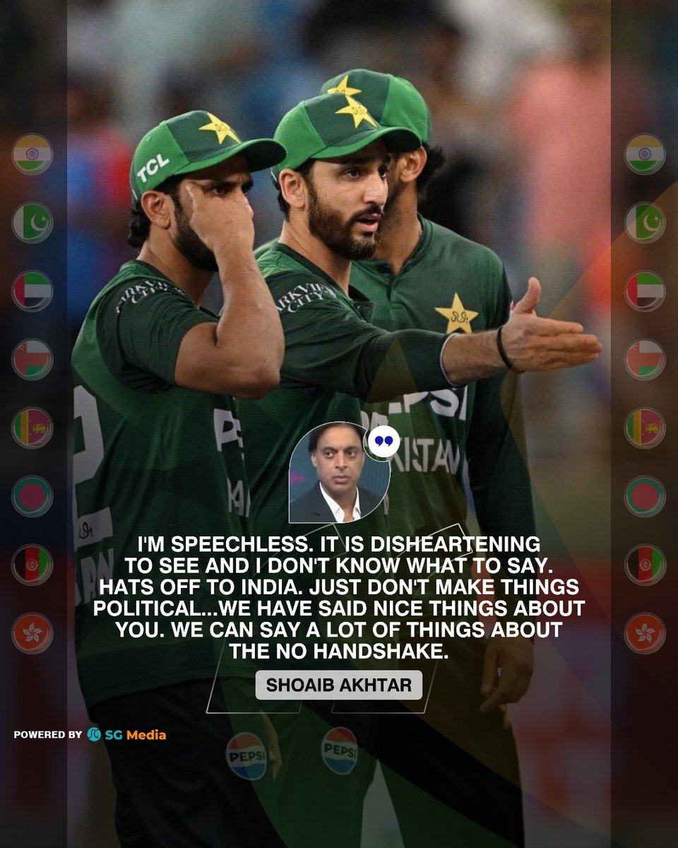 pakco_updates's tweet image. #Sept19
2. Its reported @ICC rejected @TheRealPCB&apos;s complain against match referee #AndyPycroft who allegedly told captains of #Pakistan &amp;amp; #India to not shake hands before the toss and #Indian captain even avoided it at the end. #PCB claimed it destroys the spirit of the game.