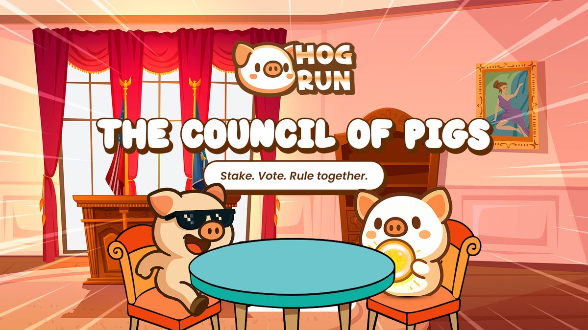 HogRunOfficial's tweet photo. Got piggy memes? 🐷😂 Drop your funniest creations in the comments 👇

🏆 Best memes win $HOG + eternal Piggyverse clout
📌 To enter: Follow us, RT &amp; Like this post + use #HogRunMeme

Let’s see who can turn bacon into comedy gold 🔥

#HogRun #MemeFi #Web3Gaming https://t.co/d9BRLuUCzW