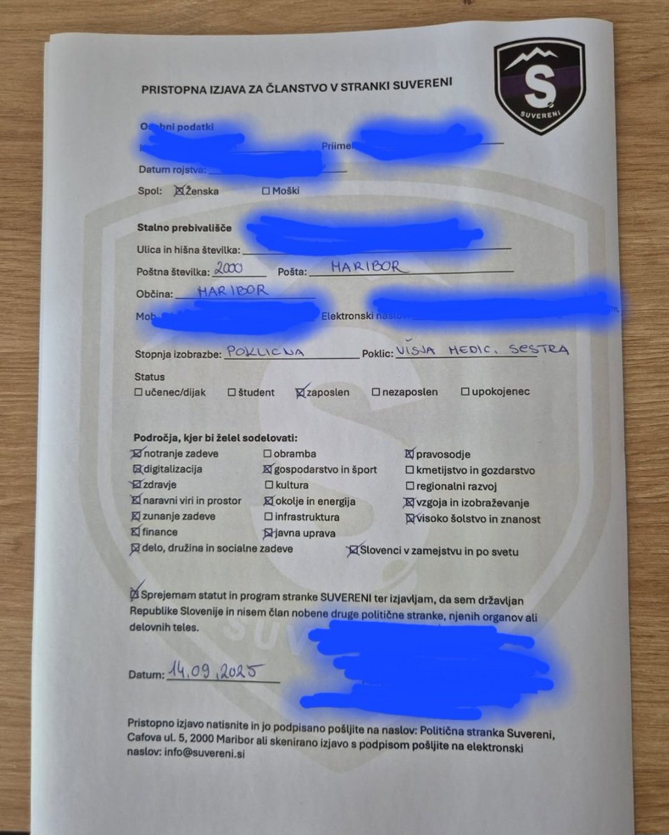 Ene medicinske sestre odhajajo v Hofer, druge pa v Suverene. Prvo zelo žalostno, drugo zelo koristno. Dobrodošli med <a href="/SuvereniSLO/">@SUVERENI</a> vsi, ki  🇸🇮nosite v srcu.🙏