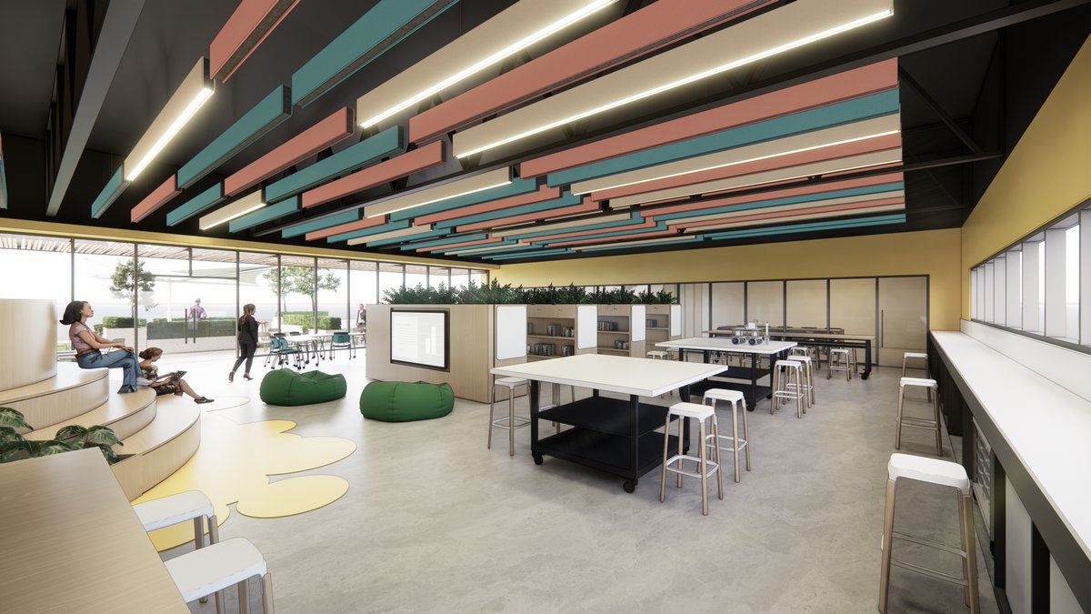 Some rooms tell students, “Sit still. Face forward. Wait to be told what to do.”

Others say something different...

Your Classroom Is Speaking… But What Is It Saying? linkedin.com/pulse/your-cla…

#classroom #design #architecture #spaces #learningspaces #learning #schools