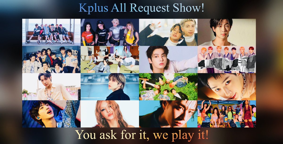 ReallyAcesFox's tweet image. We here at #KPLUS are hosting 2 ALL REQUEST shows!!! 💛

So send us in any tracks from your faves you’d like to hear on the radio!! 

Leave your requests down in the replies, in a dm or just tag us! 💛✨