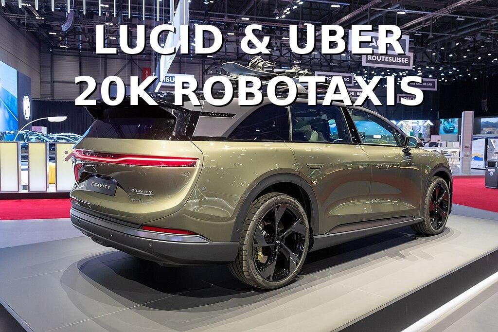 A luxury EV maker just partnered to build 20,000 robotaxis.

As part of Nuro’s fundraising news, Reuters notes that Lucid and Uber plan to deploy 20 k Lucid Gravity SUVs equipped with Nuro’s autonomous system starting in 2026. 

The cars will operate as robotaxis.